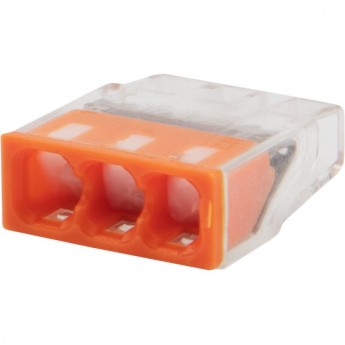 Экспресс-клемма REXANT СМК 2273-243 0.5-2.5 мм² с пастой, 100 шт. Экспресс-клемма REXANT СМК 2273-243 0.5-2.5 мм² с пастой, 100 шт.