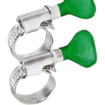 Хомут червячный REXANT 40-60-0,7 мм, с ключом W (упак. 25 шт) Хомут червячный REXANT 40-60-0,7 мм, с ключом W (упак. 25 шт)