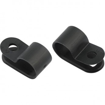 Кабельная скоба под винт REXANT 9 мм, черная, упаковка 50 шт. Кабельная скоба под винт REXANT 9 мм, черная, упаковка 50 шт.