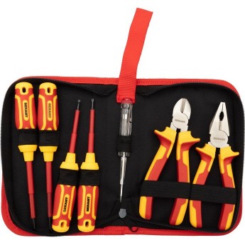 Набор диэлектрического инструмента REXANT RI-01, тканевый пенал, 7 предметов, до 1000В Набор диэлектрического инструмента REXANT RI-01, тканевый пенал, 7 предметов, до 1000В