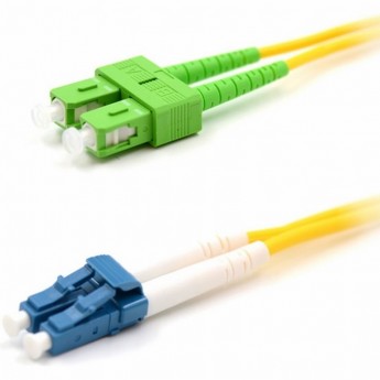 Патч-корд REXANT 9/125 LC/UPC-SC/APC PVC оптический переходной 5м Патч-корд REXANT 9/125 LC/UPC-SC/APC PVC оптический переходной 5м