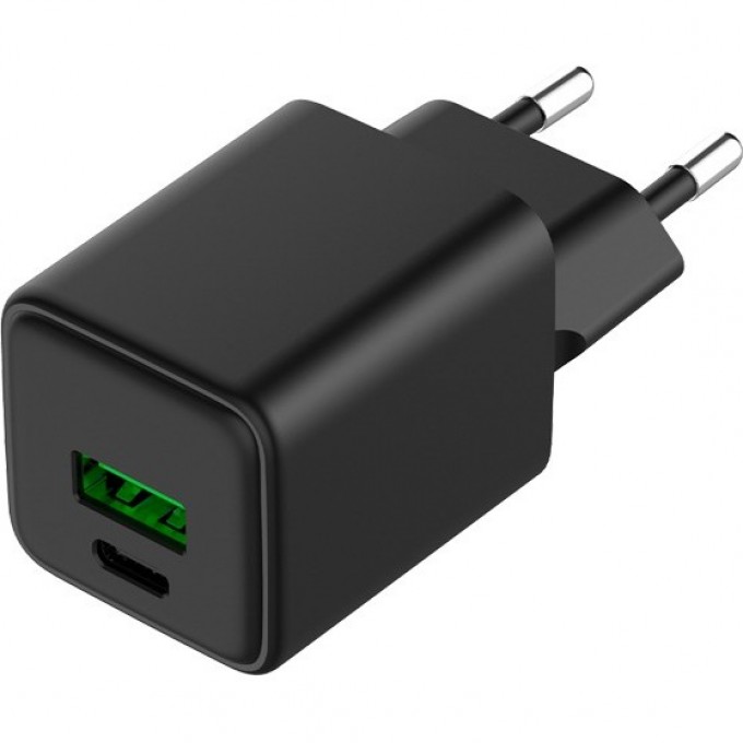 Сетевое зарядное устройство REXANT с двумя портами USB-A и USB-C, 30Вт 18-2204 Сетевое зарядное устройство REXANT с двумя портами USB-A и USB-C, 30Вт 18-2204