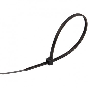 Стяжка нейлоновая REXANT 150x2,5 мм черная (уп. 500 шт) Стяжка нейлоновая REXANT 150x2,5 мм черная (уп. 500 шт)