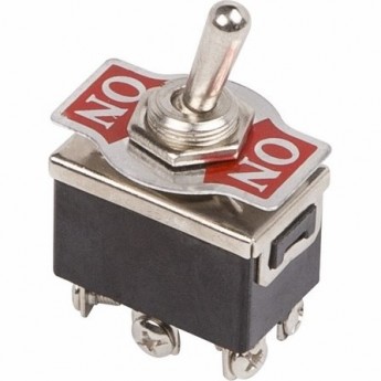 Тумблер REXANT 15А (6c) ON-(ON) двухполюсный Тумблер REXANT 15А (6c) ON-(ON) двухполюсный