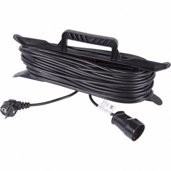 Удлинитель на рамке REXANT 30 м 1 розетка 3х0.75 мм² с/з черный Удлинитель на рамке REXANT 30 м 1 розетка 3х0.75 мм² с/з черный