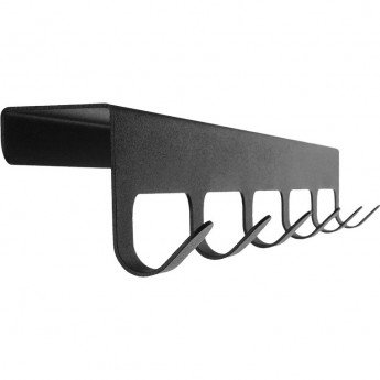 Вешалка навесная на дверь REXANT 6 крючков, черный Вешалка навесная на дверь REXANT 6 крючков, черный